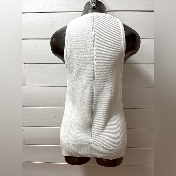 GAP - Off White Knit Sleeveless Top (S) - Picture 7 of 9